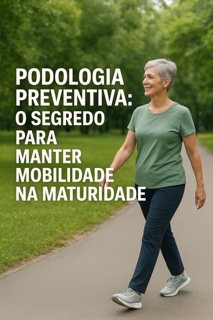 Podologia Preventiva: O Segredo Para Manter Mobilidade na Maturidade