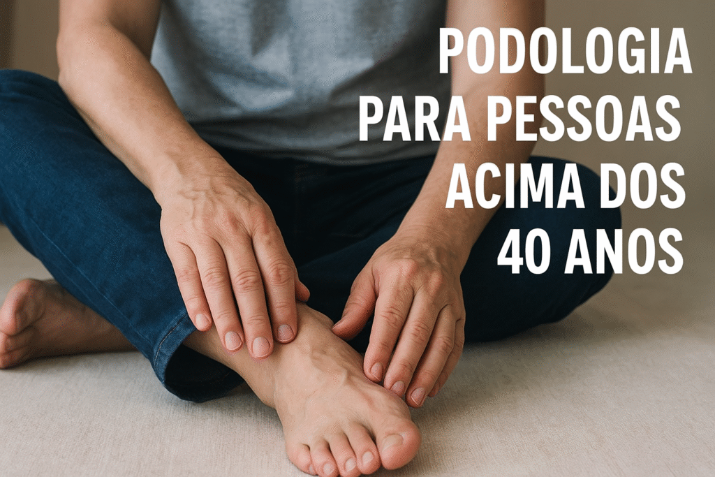 Podologia para Pessoas Acima dos 40 Anos: Cuidar dos Pés é Cuidar da Qualidade de Vida
